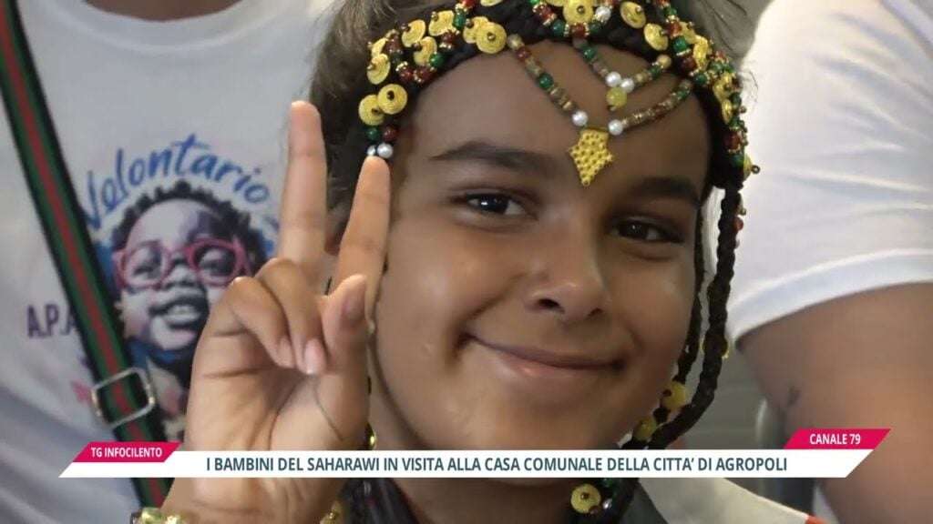 Agropoli: i bambini del Saharawi in visita alla Casa comunale, 20 anni di accoglienza e solidarietà