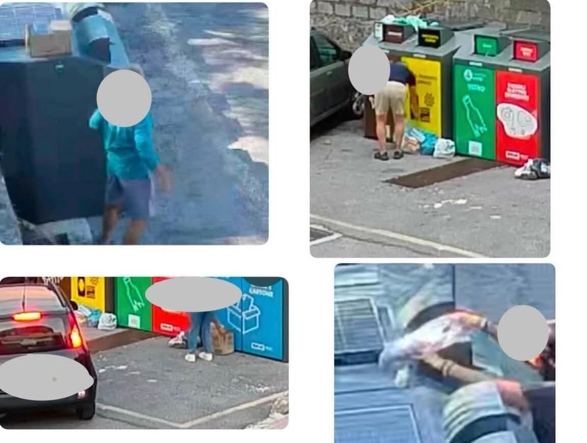 Rifiuti abbandonati a Sapri: le immagini e l’appello del sindaco Gentile