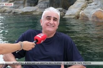 Agropoli, nuovo crollo alla Grotta dell’Elefante, La Porta: «Si intervenga subito»