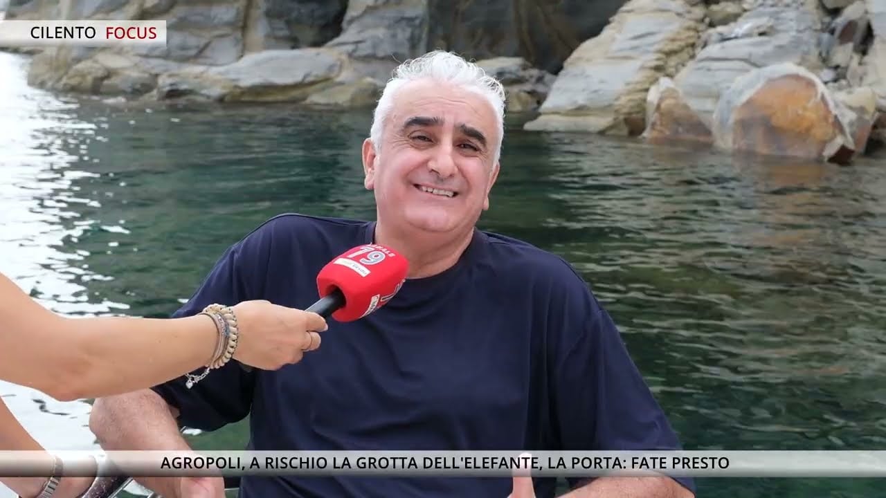 Agropoli, nuovo crollo alla Grotta dell’Elefante, La Porta: «Si intervenga subito»