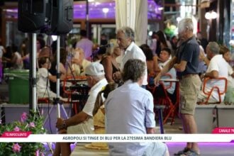 Agropoli celebra la 27esima Bandiera Blu: grande successo per la “Notte Blu” nel centro cittadino