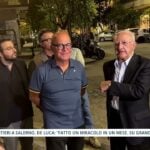 Cantieri a Salerno, De Luca: “Fatto un miracolo in un mese. Su Grand Hotel? Rigore”