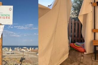 Capaccio Paestum, vandalizzata la spiaggia inclusiva per disabili a Laura
