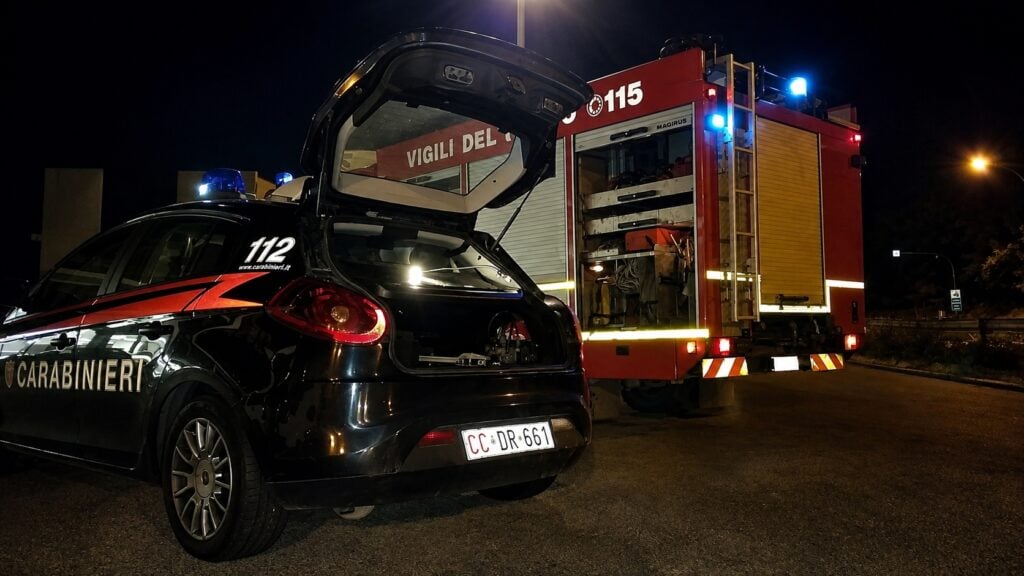 Vigili del Fuoco e Carabinieri