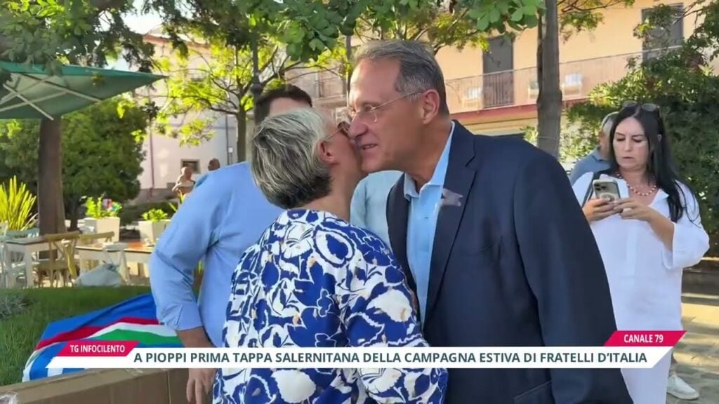 Fratelli d’Italia avvia da Pioppi la campagna estiva: Cirielli su sanità e Cilento
