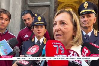 Salerno, la Polizia di Stato celebra il suo patrono San Michele