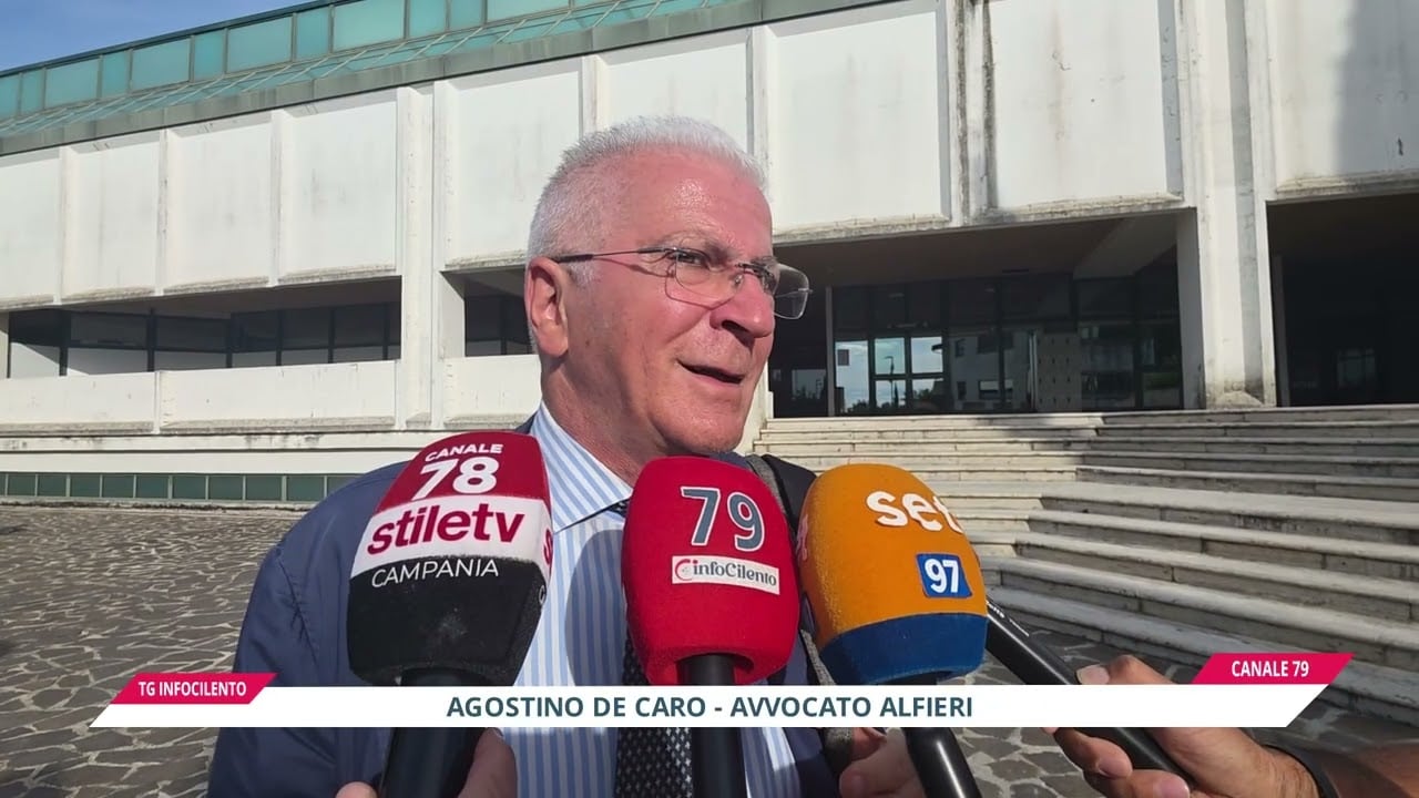 Processo Franco Alfieri a Vallo della Lucania: chiusa l’istruttoria