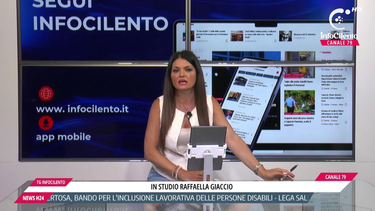 Tg InfoCilento 15 settembre 2026, edizione delle 13:55