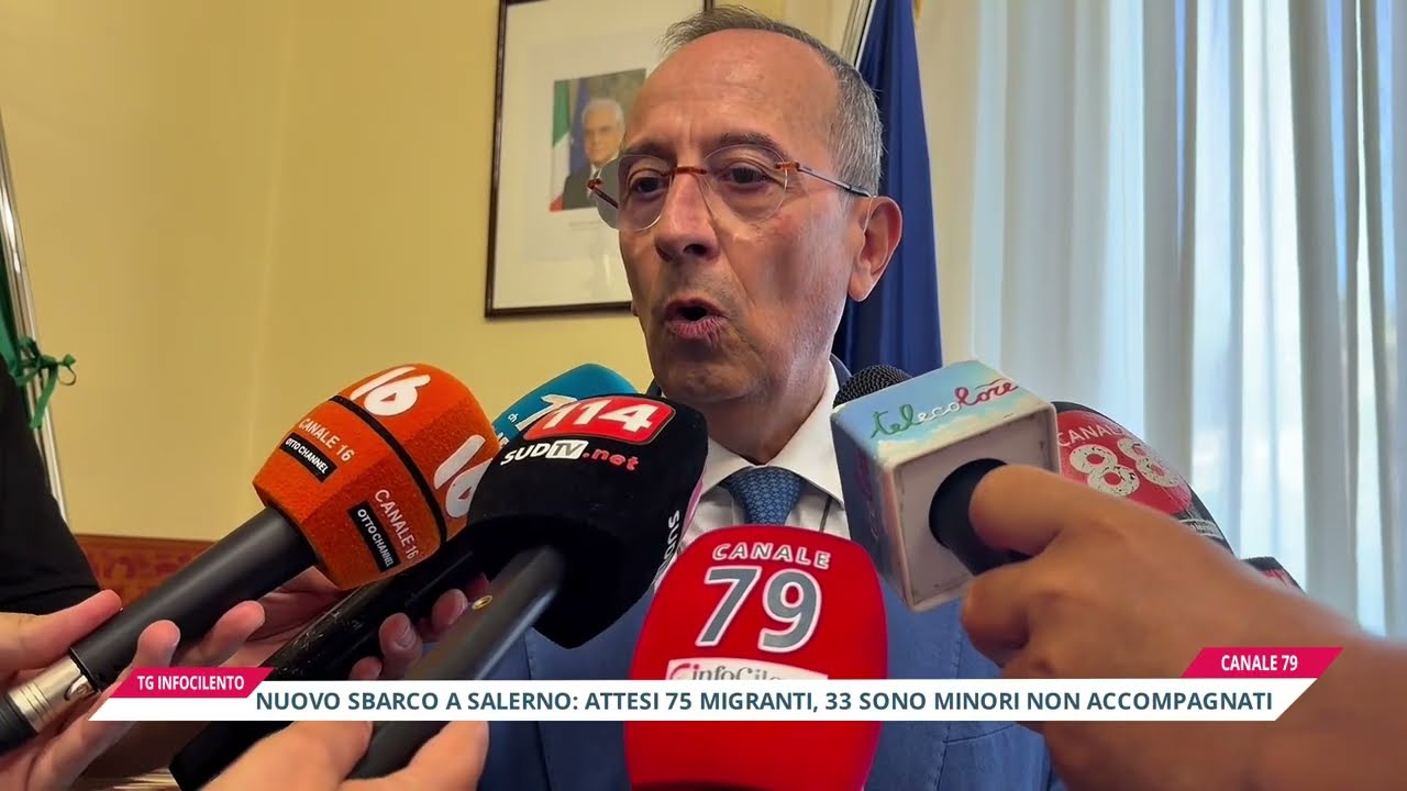 Migranti, Salerno attende il 44° sbarco: in arrivo 75 persone e 33 minori non accompagnati