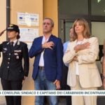Sala Consilina: Sindaco e Carabinieri incontrano gli studenti il primo giorno di scuola