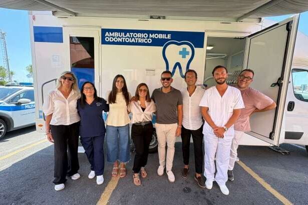Sanità a Marina di Camerota: parte il Motor Home Odontoiatrico dell’Asl Salerno