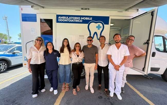 Sanità a Marina di Camerota: parte il Motor Home Odontoiatrico dell’Asl Salerno