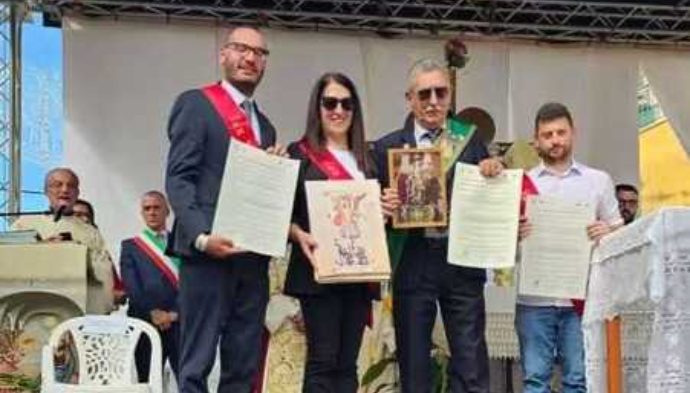 Sala Consilina e Padula unite nel nome di San Michele: ufficializzato il gemellaggio spirituale e culturale