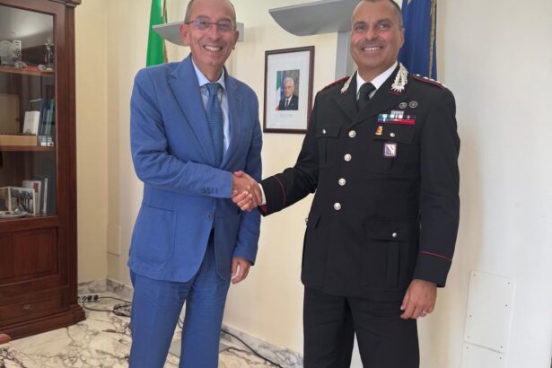 Cambio al vertice dell’Arma a Salerno: il colonnello Andrea Corinaldesi assume il comando provinciale