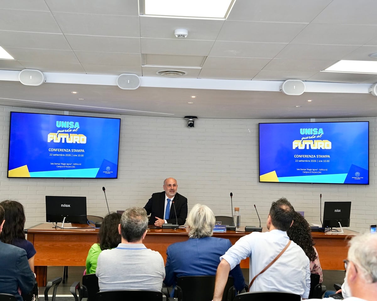 UniSA tra grandi eventi e nuove strutture: presentato il piano del Rettore D’Antonio per campus e territorio