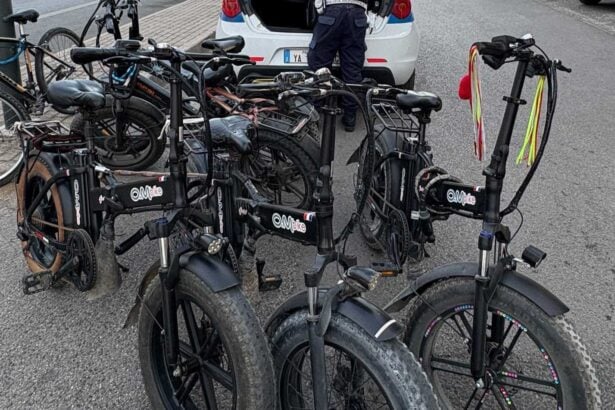 E-bike irregolari e ciclomotori sequestrati a Eboli: tolleranza zero