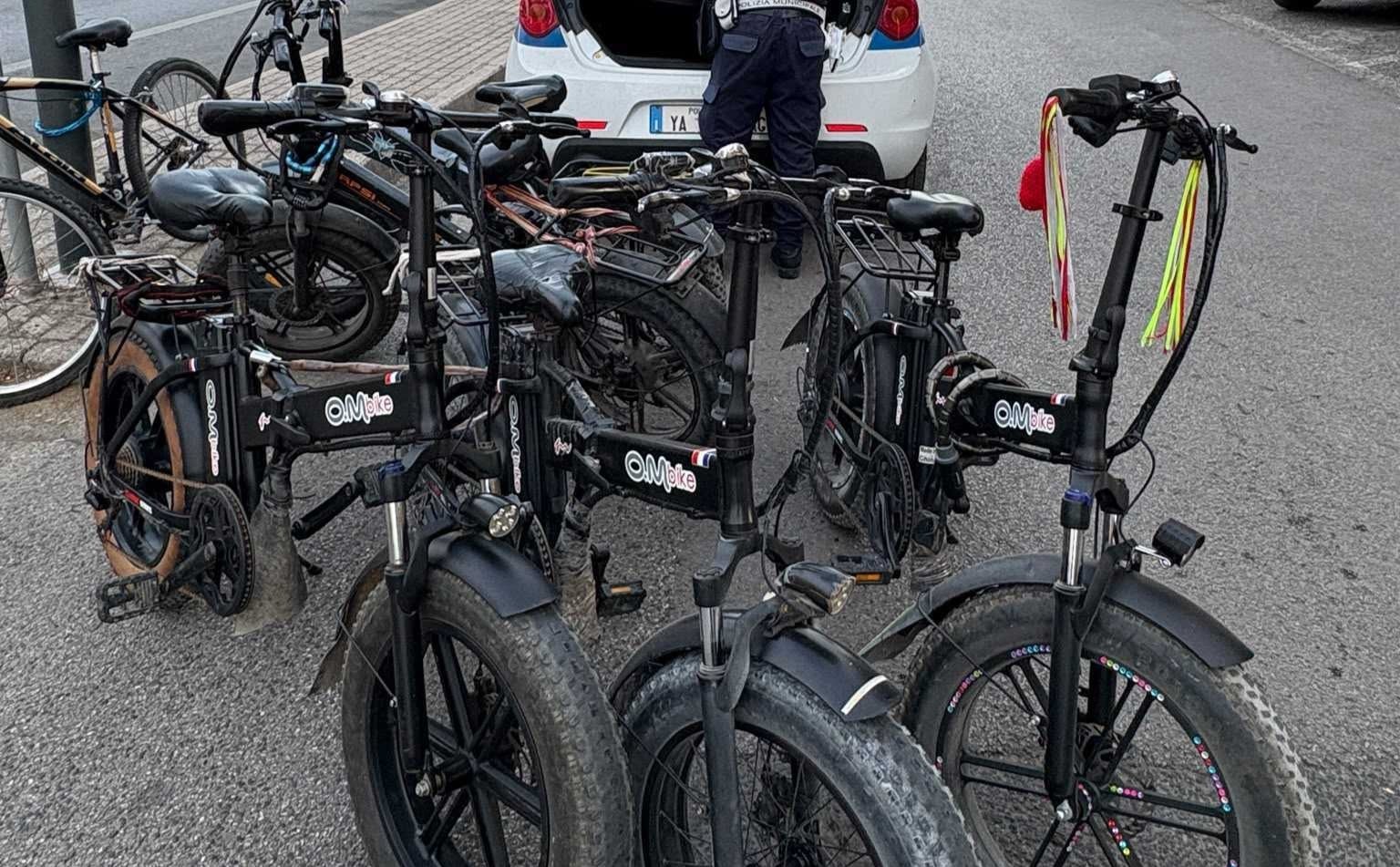 E-bike irregolari e ciclomotori sequestrati a Eboli: tolleranza zero