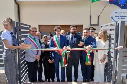 Sant’Angelo a Fasanella, inaugurato il nuovo Centro Polifunzionale e scuola