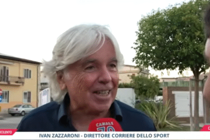 Crisi del calcio italiano: Ivan Zazzaroni ad Agropoli presenta “Per vincere domani”