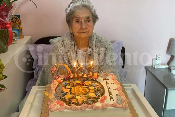 Casbuono in festa per i 105 anni di Nonna Maria Teresa