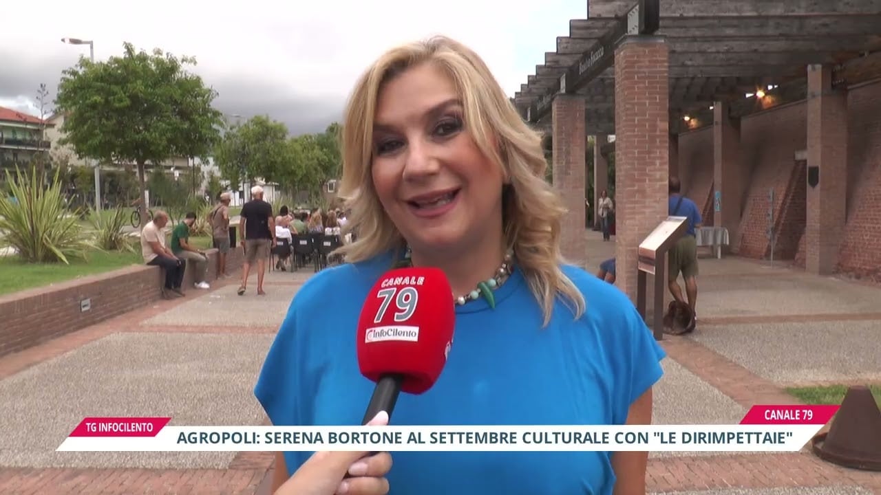 Settembre Culturale ad Agropoli: successo per Serena Bortone con “Le dirimpettaie”