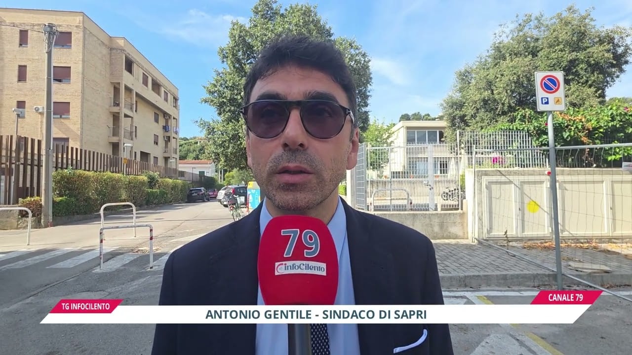 Sapri, terminati i lavori in tre strutture chiave: parla il sindaco Antonio Gentile