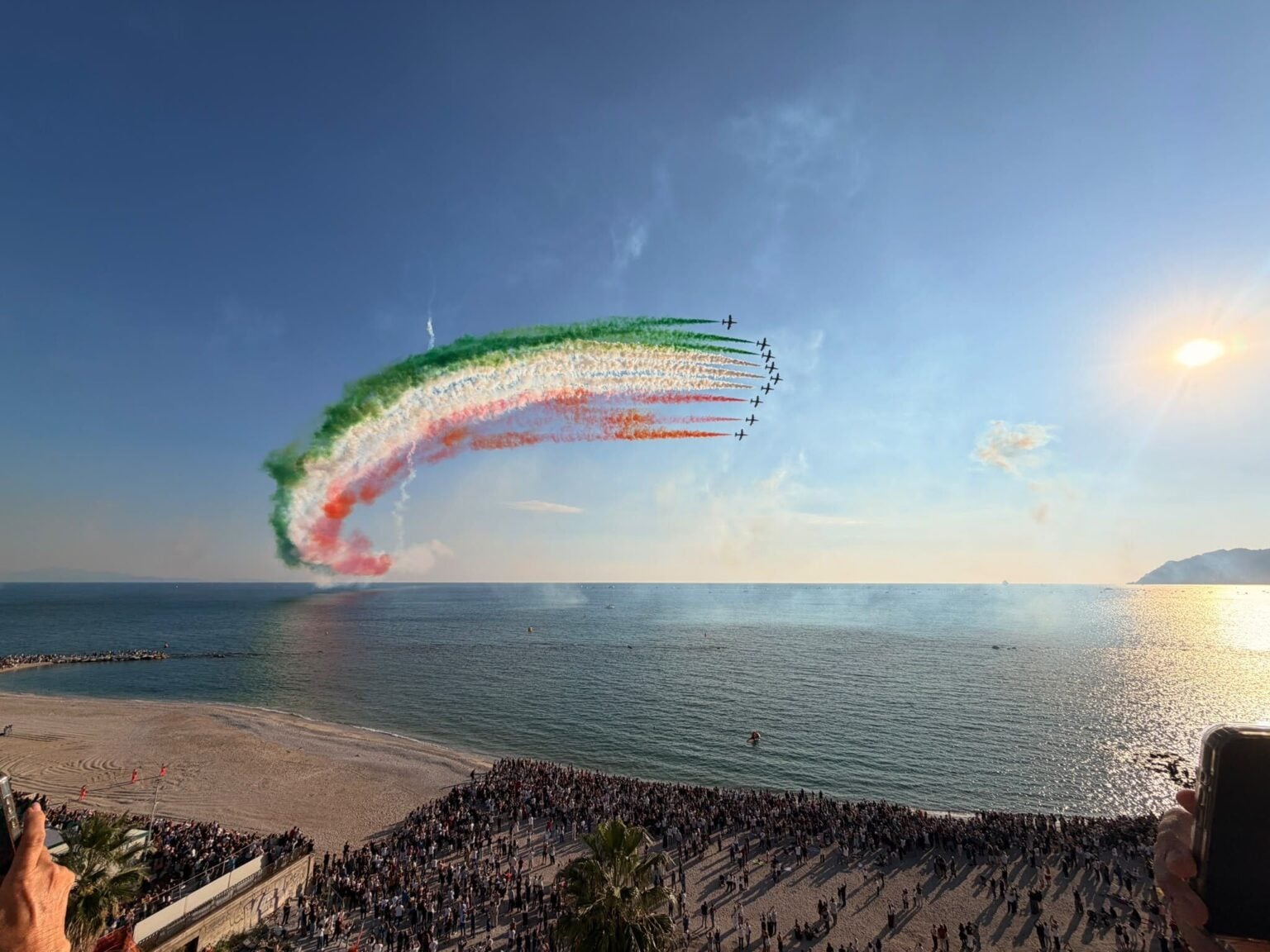 Frecce tricolori Salerno