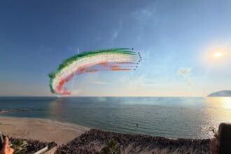 Frecce tricolori Salerno