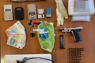 Pontecagnano: arresto per arma clandestina e droga