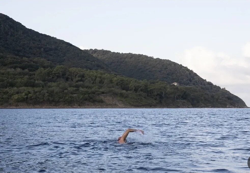 Da Agropoli a Santa Maria a nuoto: la straordinaria impresa di Ernesto Giacomini