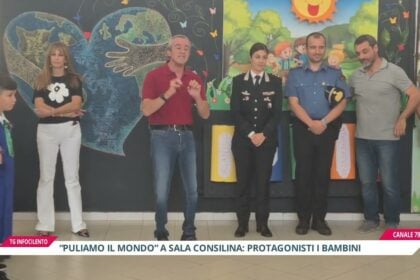 Sala Consilina, “Puliamo il Mondo”: i bambini protagonisti dell’ambiente