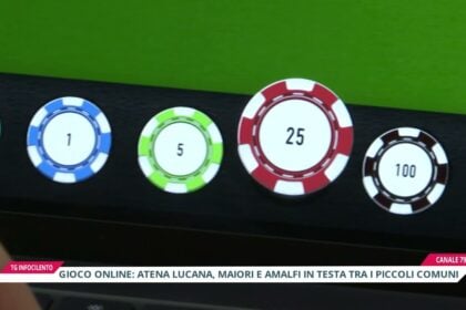 Azzardo online: Atena Lucana guida la classifica, in dieci comuni spesa pro capite oltre il doppio della media nazionale