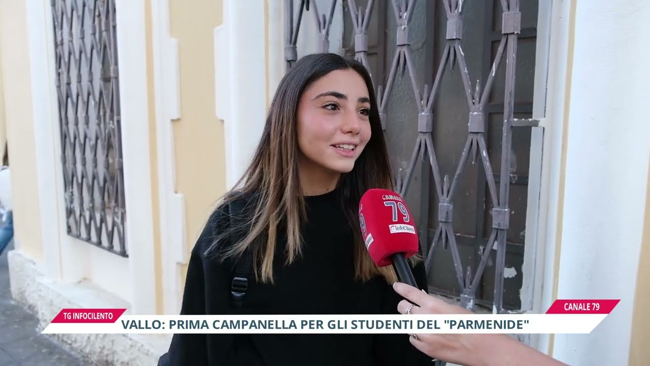 Vallo della Lucania: prima campanella per gli studenti del “Parmenide”