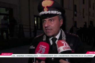 Carabinieri Salerno, il Colonnello Corinaldesi: «Territorio vasto, ma sicuro»