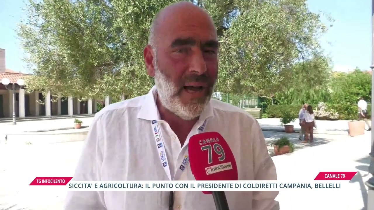 Emergenza siccità in Campania, comuni chiedono aiuto: il punto con Ettore Bellelli, presidente Coldiretti