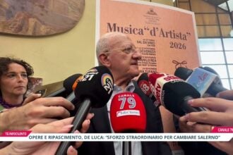 Salerno, opere pubbliche e ripascimento. De Luca: “sforzo straordinario per cambiare Salerno”