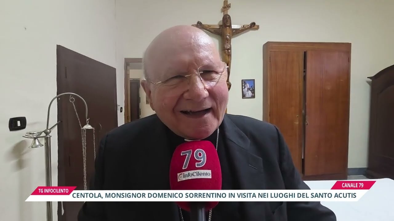 Centola celebra il ricordo di San Carlo Acutis con il Vescovo di Assisi, Monsignor Domenico Sorrentino