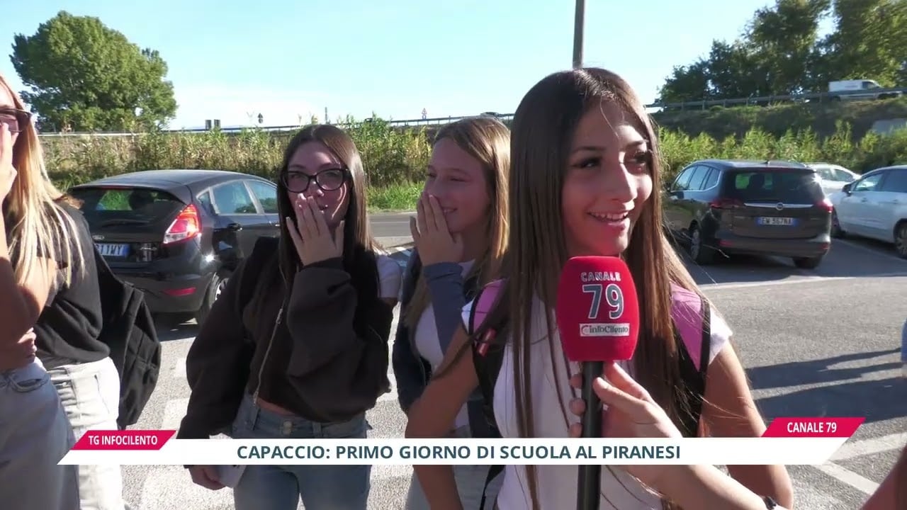 Capaccio, tornano a scuola gli studenti del “Piranesi” tra emozioni e nuovi inizi