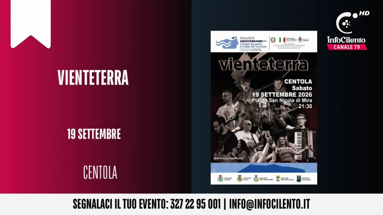 Tg InfoCilento 21 settembre 2026, edizione delle 20:00