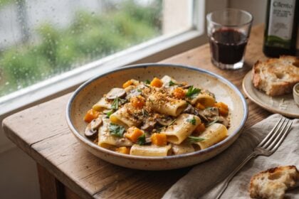 Paccheri con zucca e porcini: la ricetta della domenica perfetta per settembre