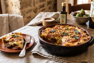 Parmigiana di fichi e caciocavallo podolico: la ricetta di metà settembre