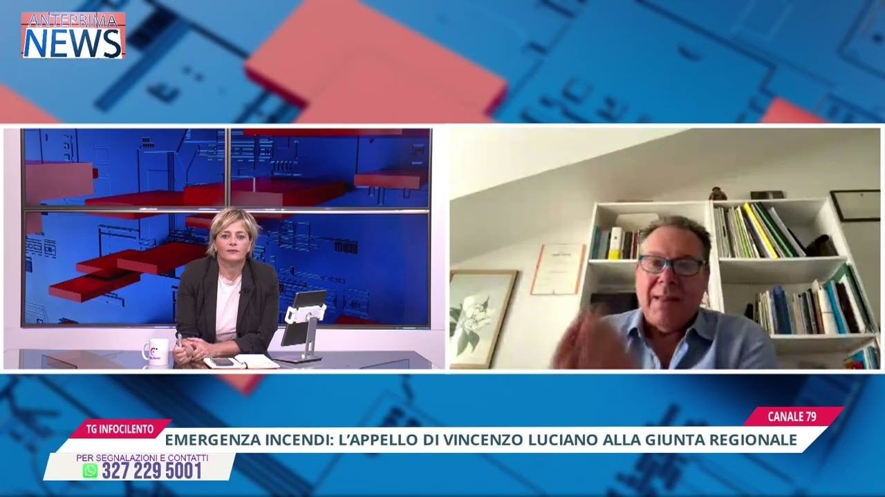 Incendi in Campania, Vincenzo Luciano (Uncem): “Serve prevenzione, così è battaglia persa”