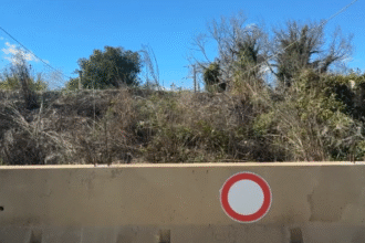 Capaccio, ponte Rio Ciorlito ancora a terra: l’appello urgente alla Provincia