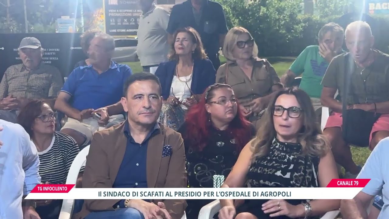 Sanità, il sindaco di Scafati al presidio di Agropoli: «Uniti per riaprire i Pronto Soccorso»
