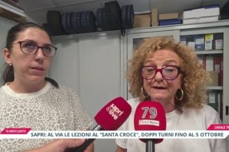 Sapri: al via le lezioni al “Santa Croce”, doppi turni fino al 5 ottobre per le medie