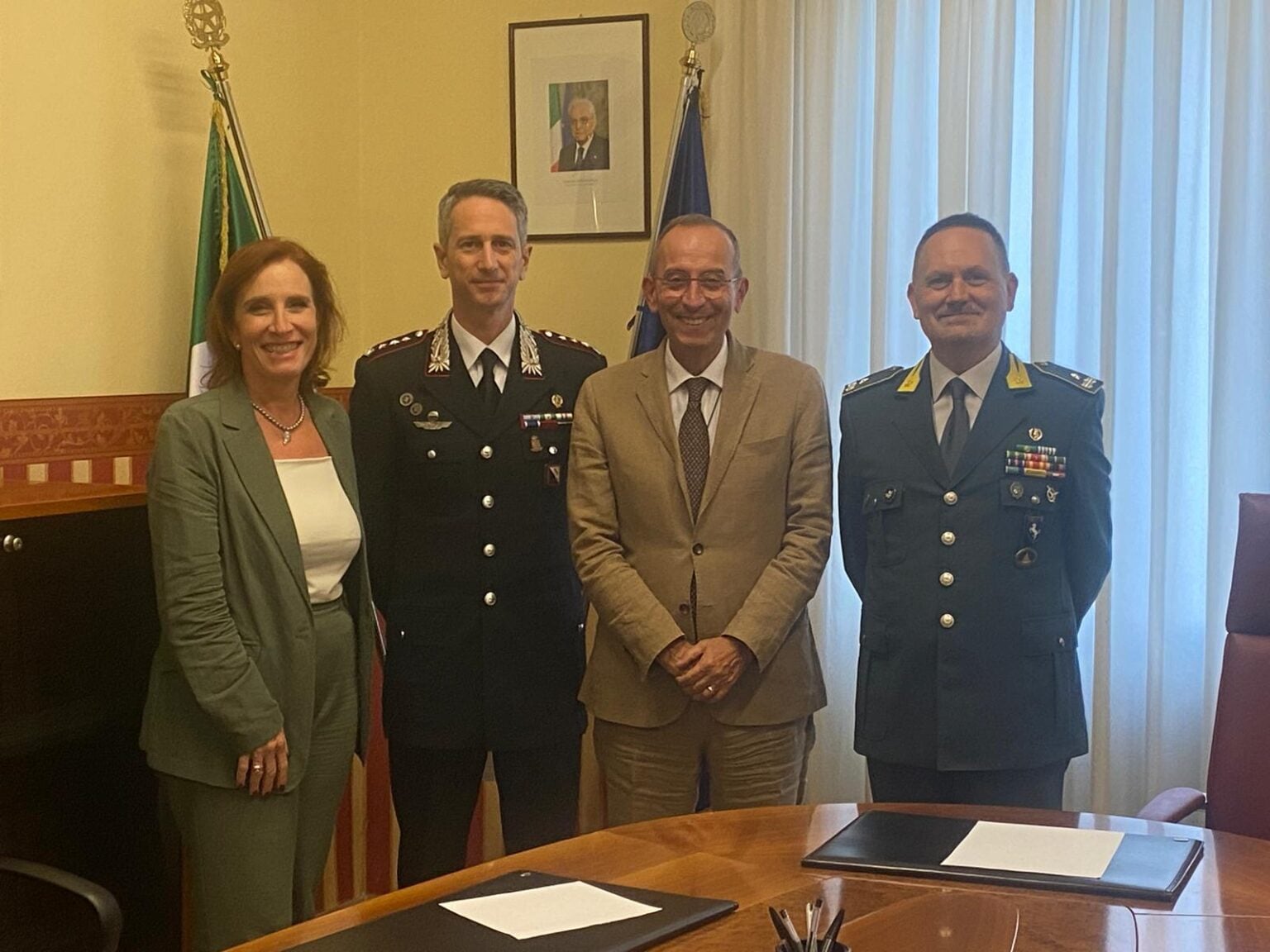 Cambio ai vertici della sicurezza a Salerno: i saluti del Prefetto Esposito