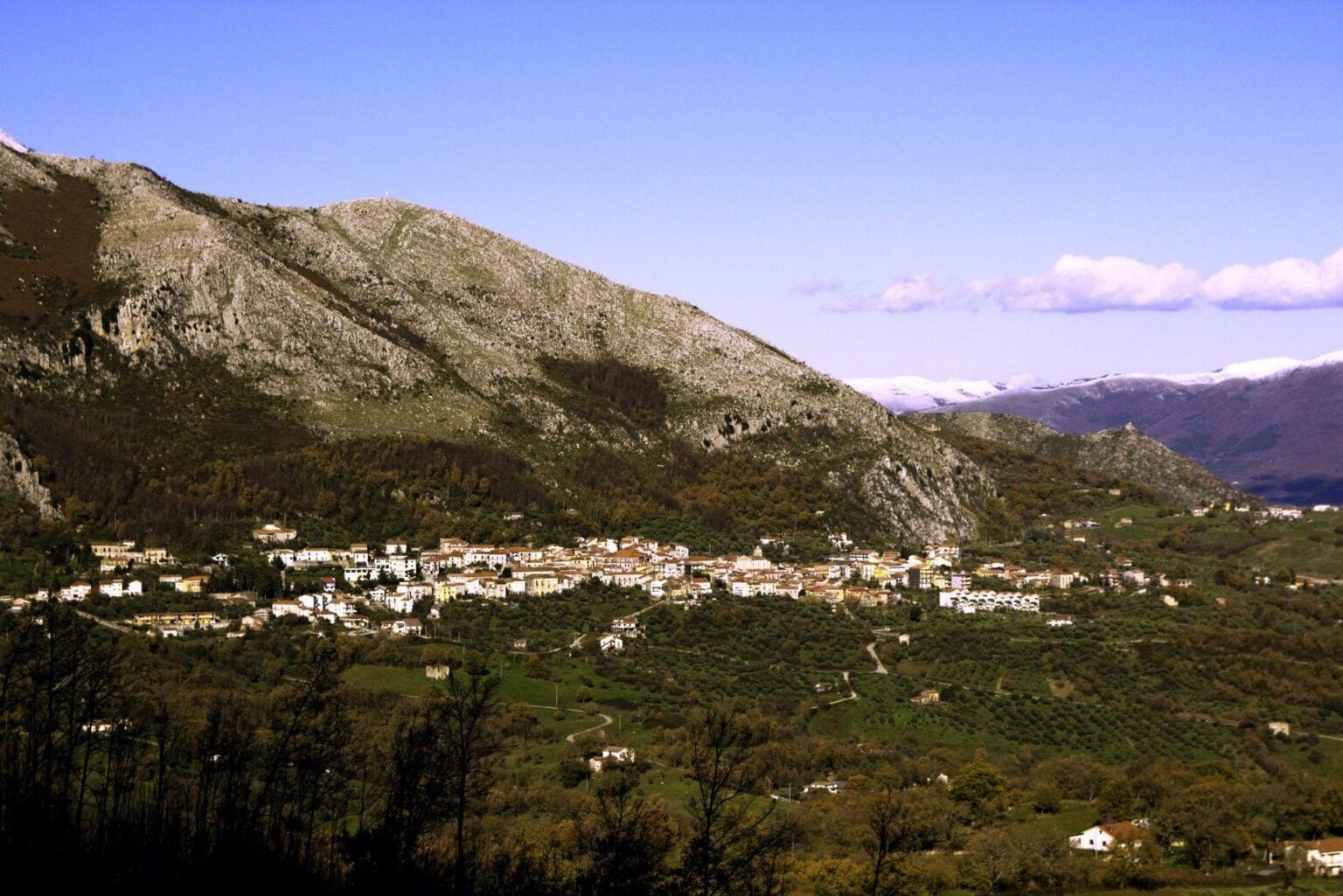 San Rufo panorama
