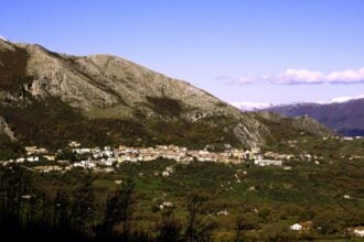 San Rufo panorama