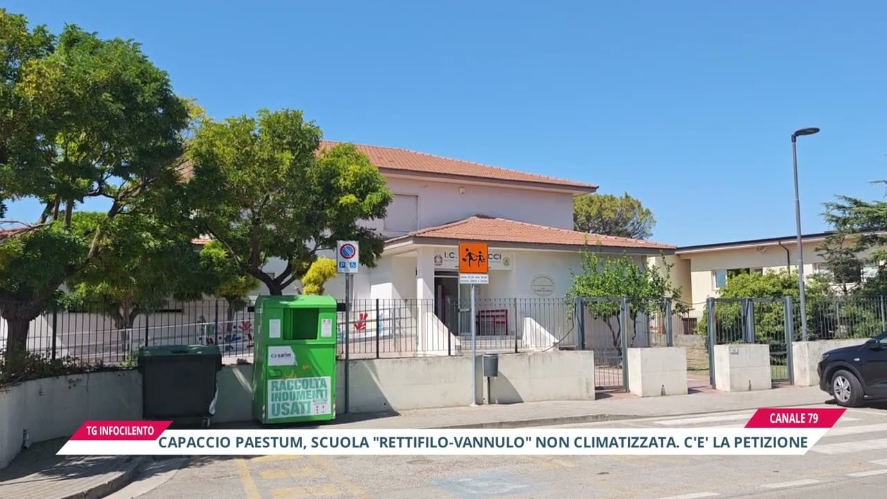 Capaccio Paestum, caldo nelle aule della scuola di Rettifilo-Vannulo: avviata petizione