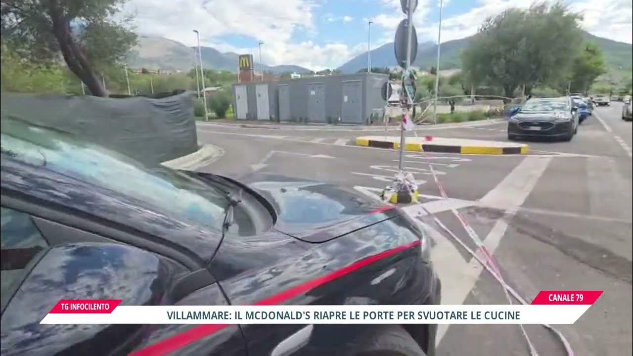 Sequestro McDonald’s a Villammare: riaperte le porte per lo sgombero delle cucine